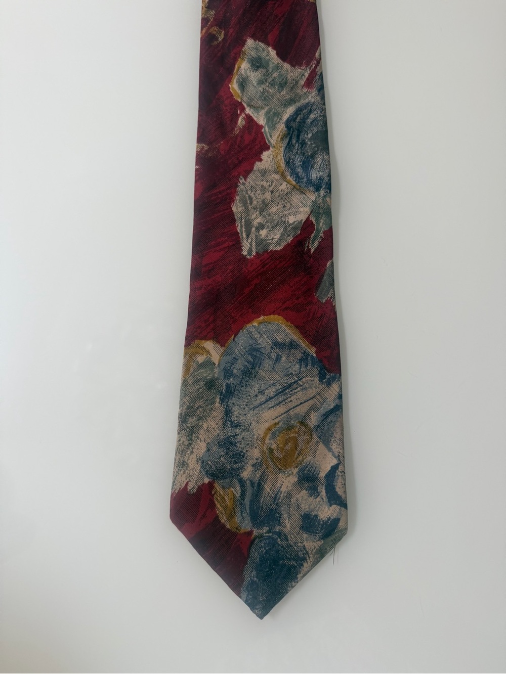 Vintage Moda Italiana Men’s 100% Silk Tie